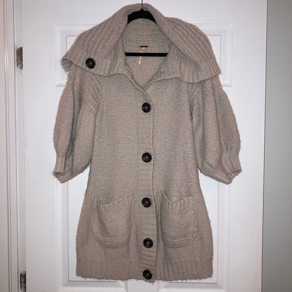 Free People Chunky Cardigan